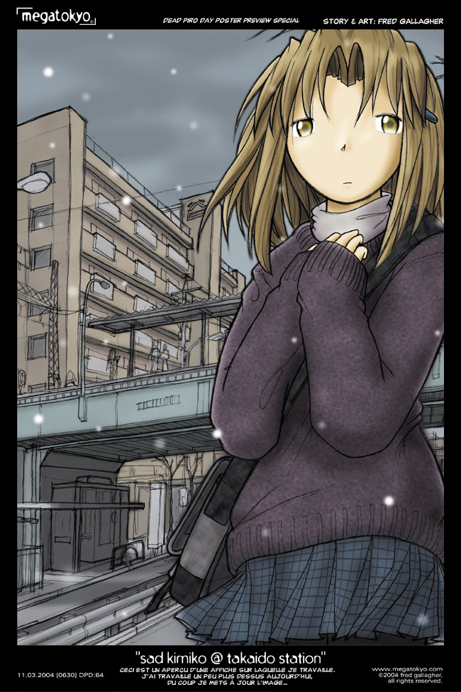 planche #630: DPD : Sad Kimiko @ Takaido Station